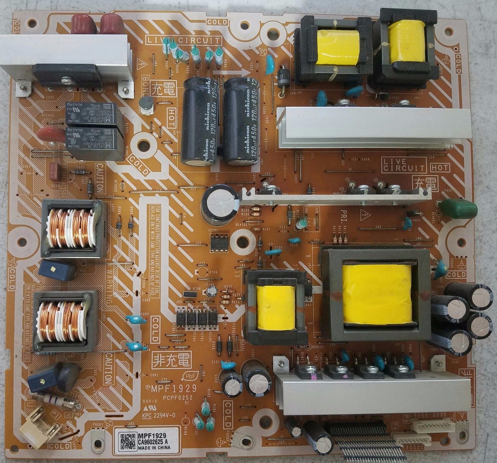 PANASONIC MPF1929 Netzteil für TC-L42U12 und andere Modelle